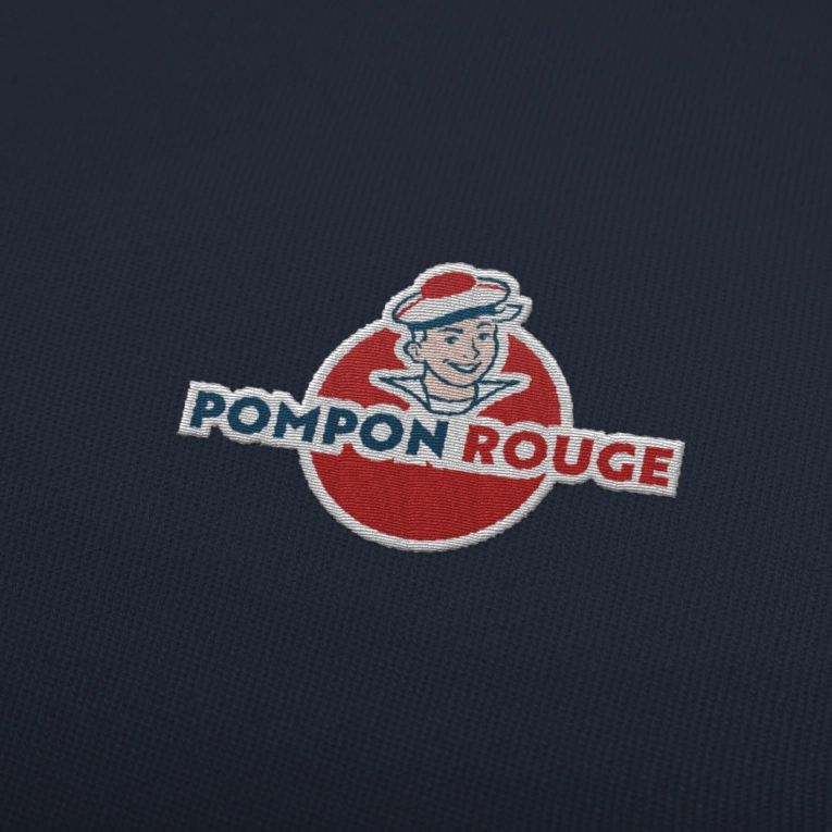Ecusson Pompon rouge