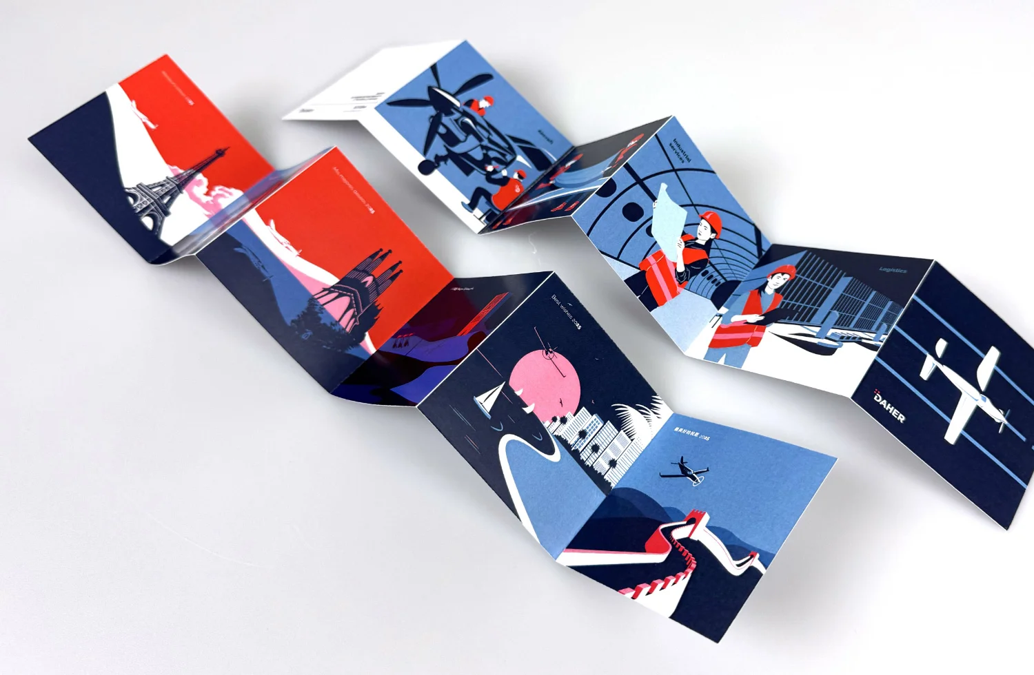Galerie 980x1500 Daher Carte de voeux Print Digital