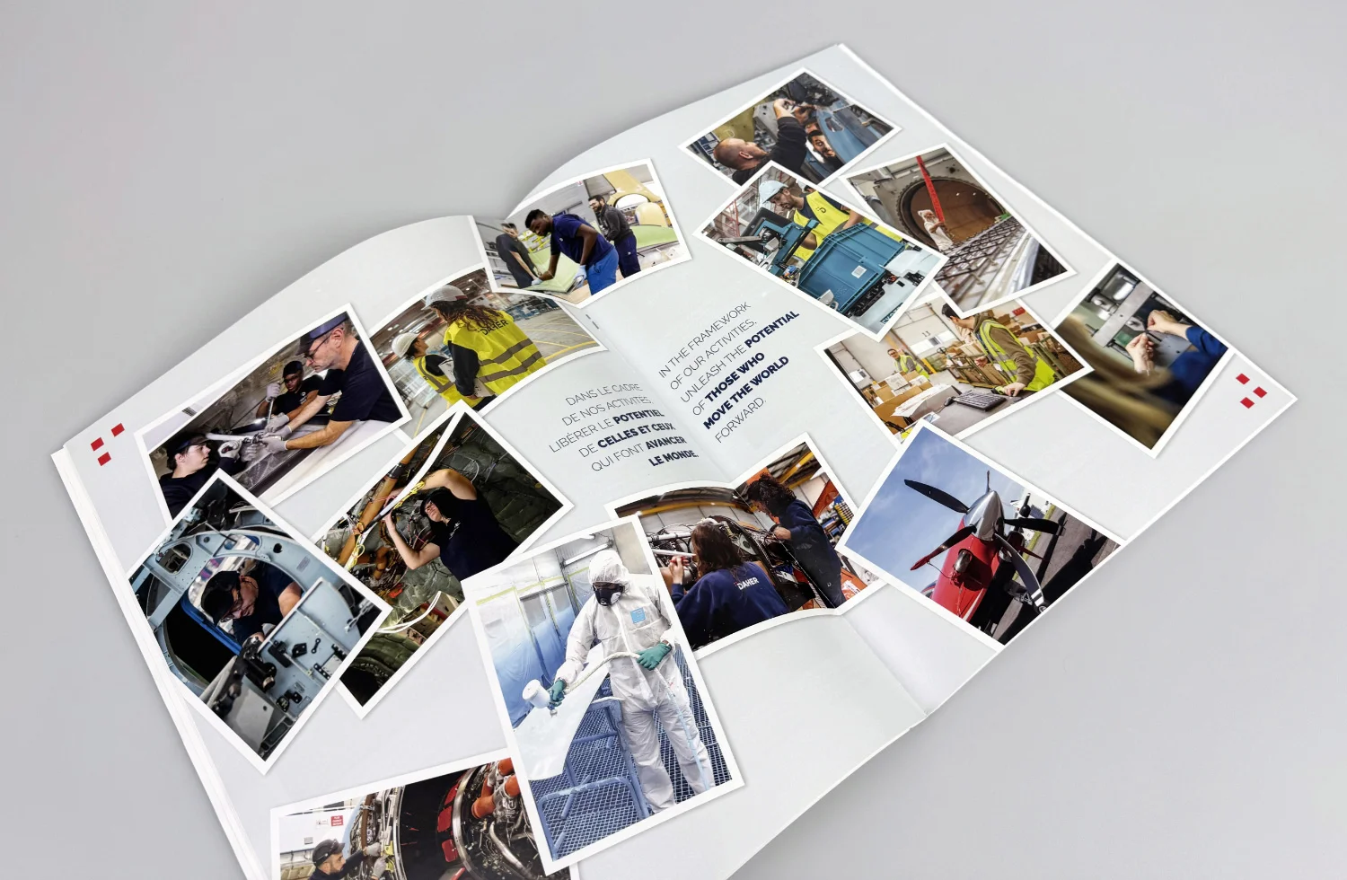 Galerie 980x1500 Galerie 980x1500 Daher Rapport annuel model affaire
