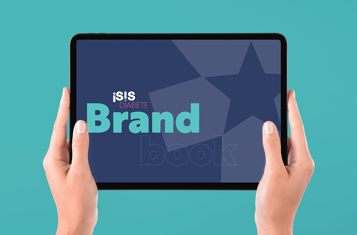 Isis brand book tablet