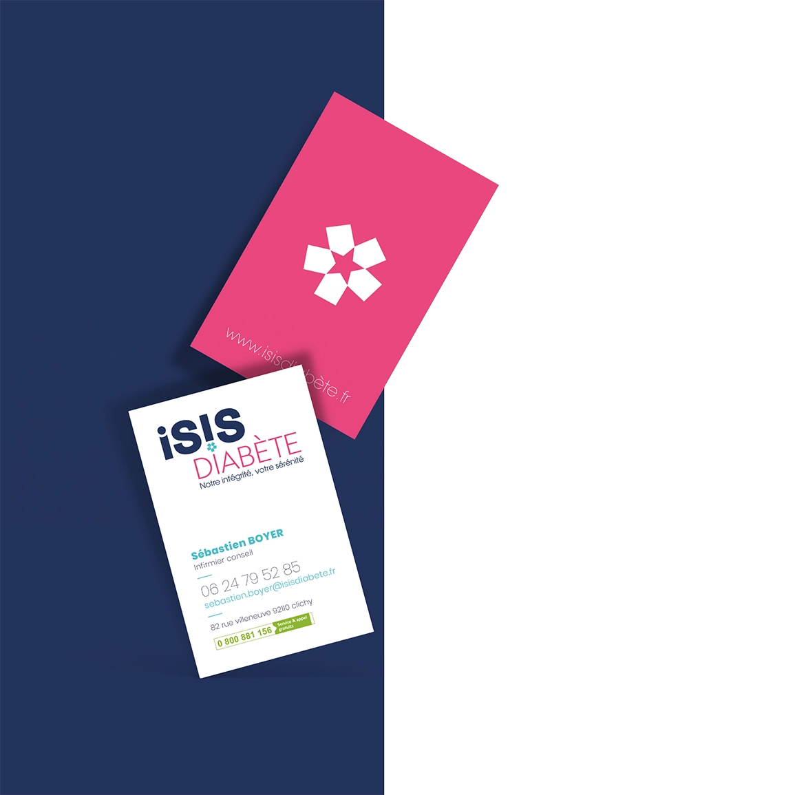 Isis carte de visites