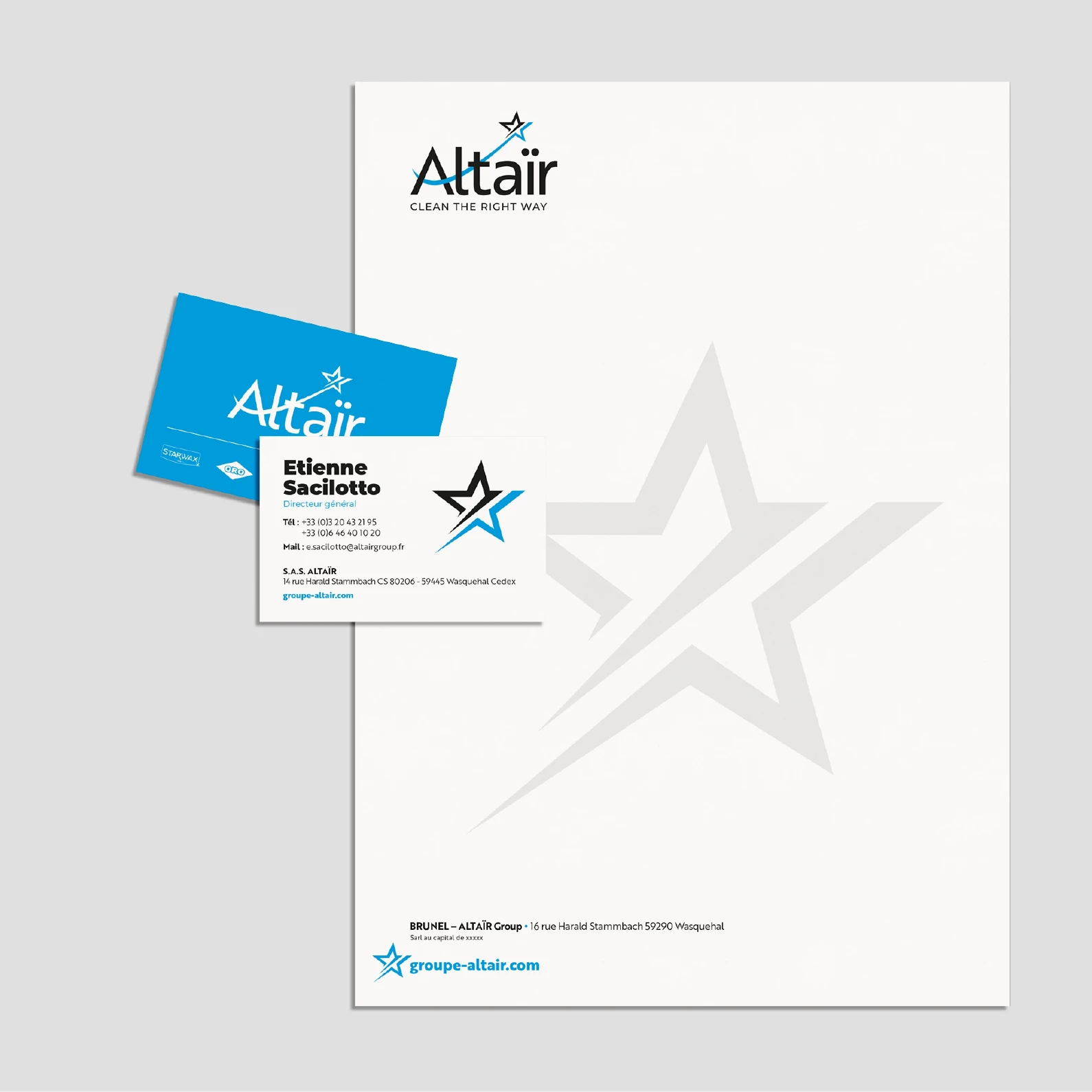 Altair Cartes de visite