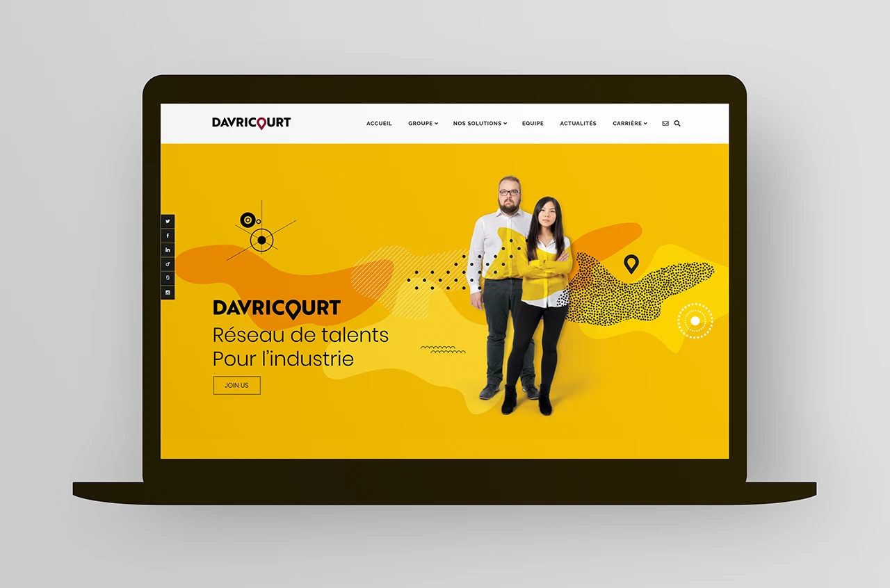 DAVRICOURT site web ordinateur