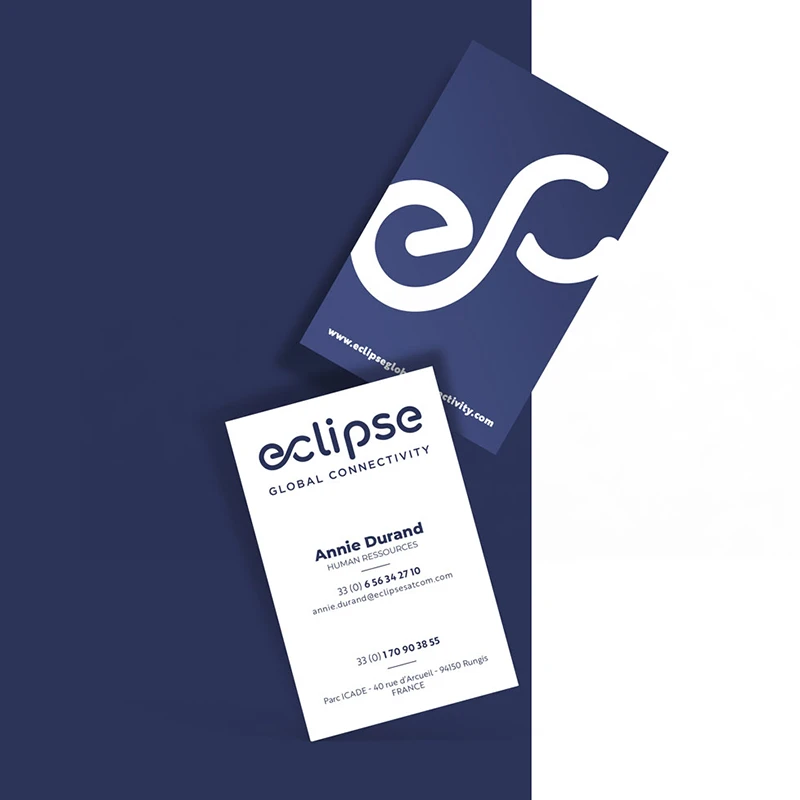 Eclipse creation identite visuel charte papeterie