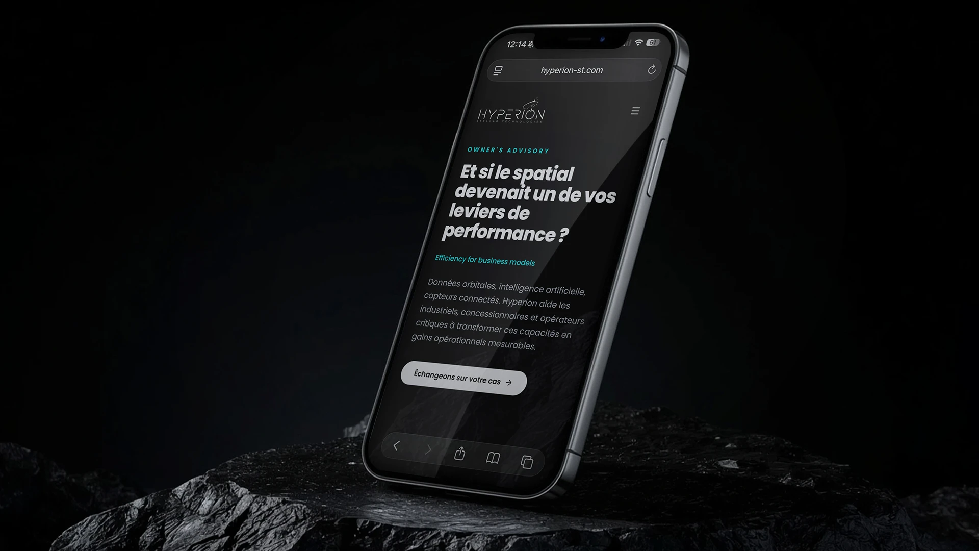 HYPERION mockup mobile