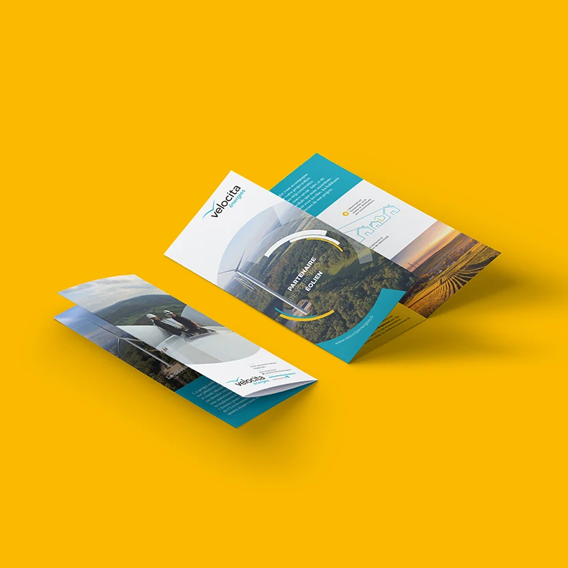 Velocita Mockup 3 Volets